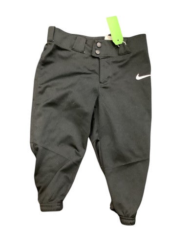 Used Nike BASEBALL PANTS BB/SB Pant Boys Black SM 11884-S000054659
