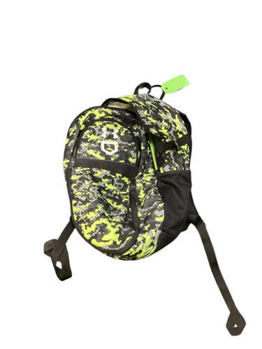Used Under Armour BASEBALL BAG BB/SB Player Backpack Black And Yellow 11884-S000054651