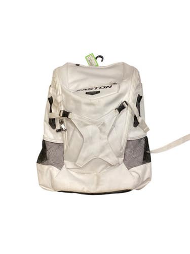 Used Easton GHOST BACKPACK BB/SB Player Backpack White 11884-S000054649