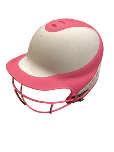 Used RIP-IT BATTING HELMET Batting Helmet w/Mask White SM 11884-S000054647