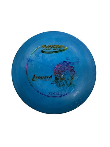 Used Innova DX LEOPARD Disc Golf Driver Royal Blue 11884-S000054625