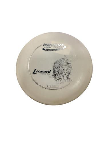 Used Innova DX LEOPARD Disc Golf Driver White 11884-S000054624