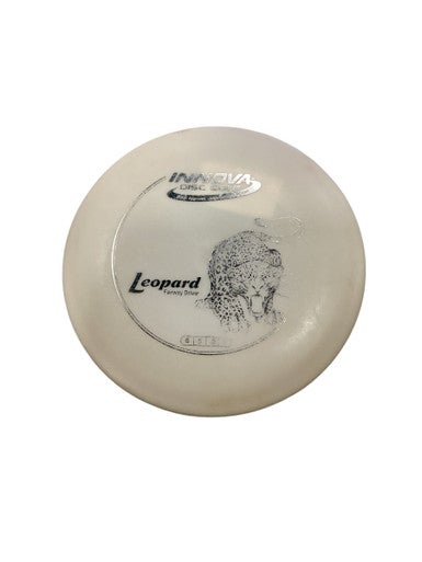 Used Innova DX LEOPARD Disc Golf Driver White 11884-S000054624