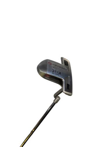 Used Odyssey 2-BALL BLADE Mens Putter RH 11884-S000054616