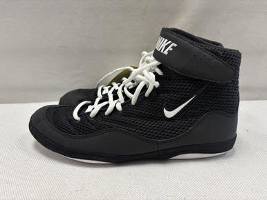 Used Nike Wrestling Shoes Black Senior 9 11490-S000266671