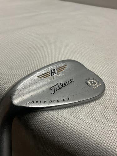 Used Titleist VOKEY SM4 CHROME Golf Wedge Mens LH 52 Degree 11490-S000266679