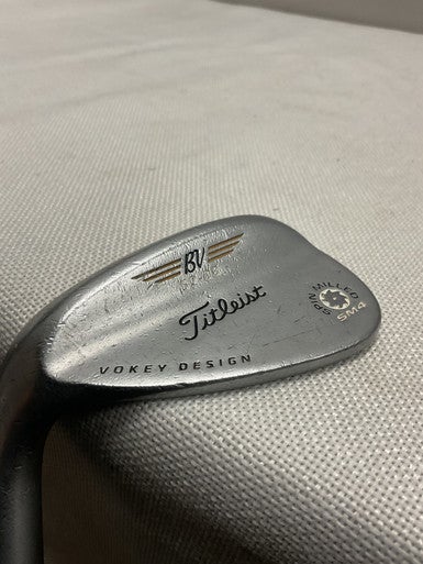 Used Titleist VOKEY SM4 CHROME Golf Wedge Mens LH 52 Degree 11490-S000266679