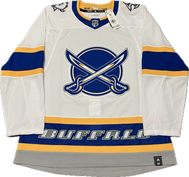 NWT Buffalo Sabres Blank Reverse Retro 1.0 Adidas NHL Hockey Jersey Size 52