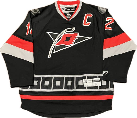 Carolina Hurricanes Alt Eric Staal Reebok NHL Hockey Jersey Size S