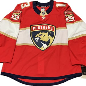 NWT Florida Panthers Sam Reinhart Fanatics Authentic Pro NHL Hockey Jersey 56