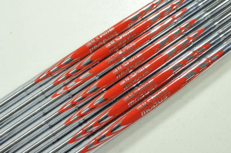 Nippon N.S. Pro Modus3 Regular Flex 4-PW Iron Shaft Set .355 Steel 7pc # 204852