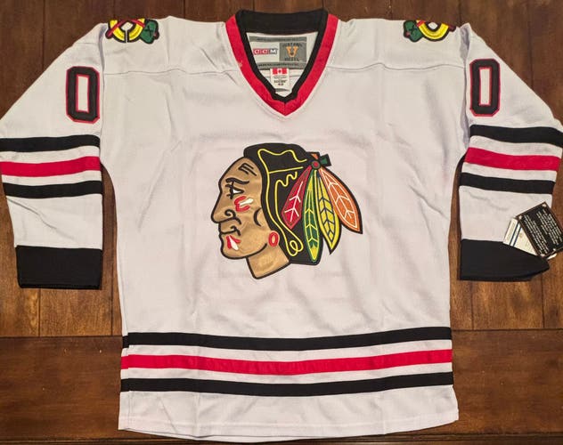 Christmas Vacation Clark Griswold Chicago Blackhawks Jersey Size Medium (48)