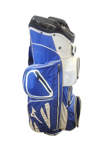 Used Mizuno GOLF BAG Mens Cart Bag Royal Blue 11850-S000021872