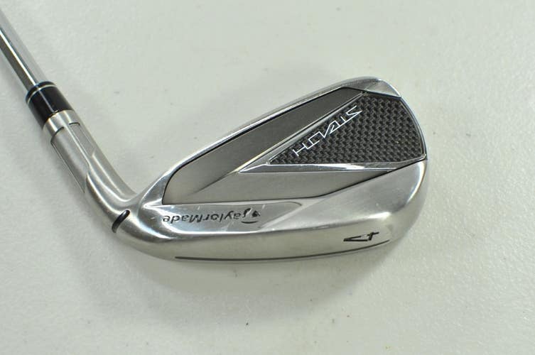 TaylorMade Stealth Single 4 Iron Right KBS MAX MT Stiff Flex 85g Steel # 204699