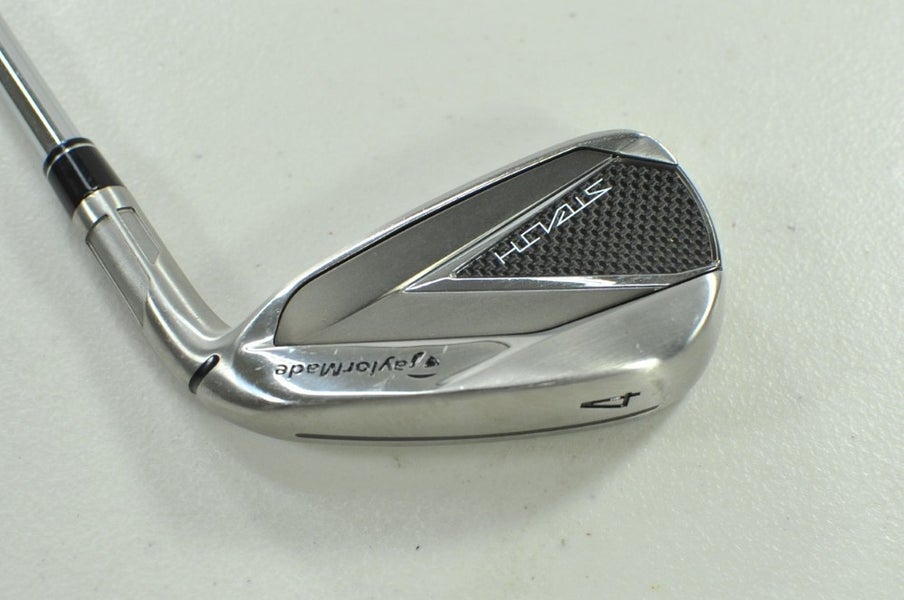 TaylorMade Stealth Single 4 Iron Right KBS MAX MT Stiff Flex 85g Steel # 204699