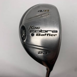 Cobra Baffler 2005 4 Hybrid 23* Aldila NV HL 65g Stiff Graphite Mens RH