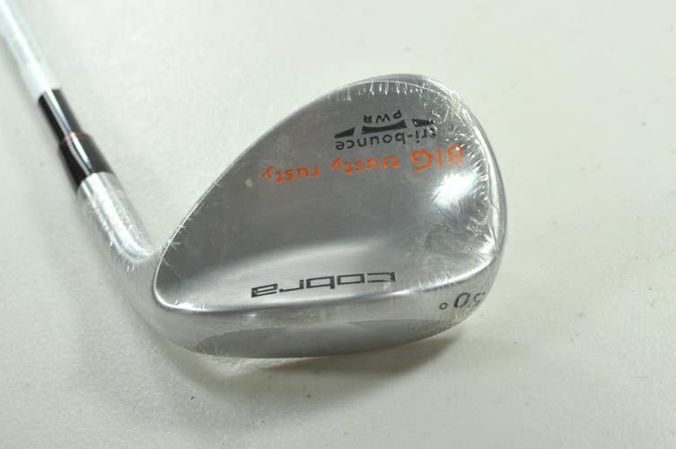 Cobra Big Trusty Rusty 50* Wedge Right Wedge Flex Dark Steel NOS NEW # 204841