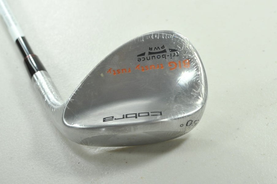 Cobra Big Trusty Rusty 50* Wedge Right Wedge Flex Dark Steel NOS NEW # 204841