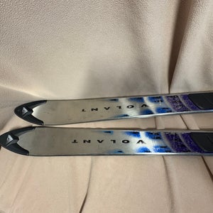 Unisex All Mountain 158 cm Volant Power Skis With Bindings (Used)