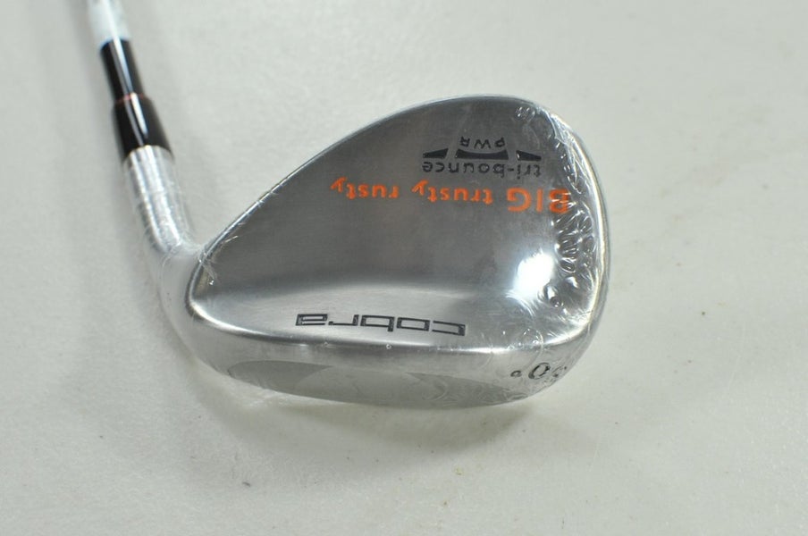 Cobra Big Trusty Rusty 50* Wedge Right Wedge Flex Dark Steel NOS NEW # 204842