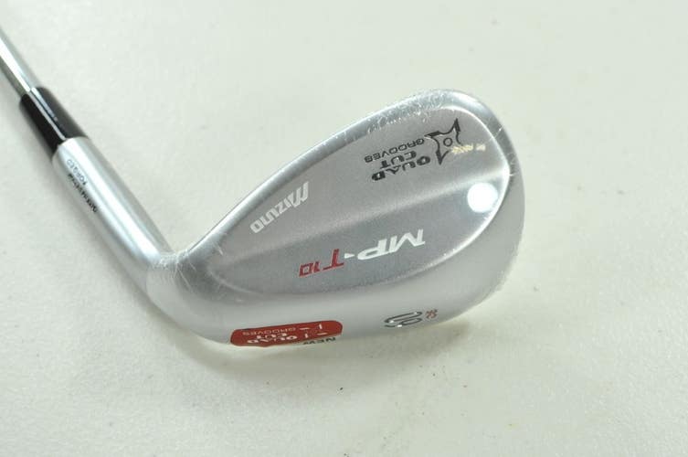 Mizuno MP T-10 White Satin 60*-05 Wedge Right DG Wedge Flex Steel NOS # 204820