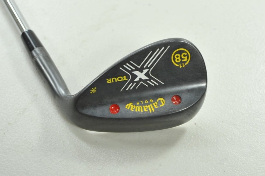 Callaway X Tour Vintage 58*-11 Wedge Right True Temper Steel # 204830