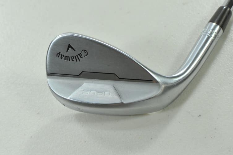 LEFT HANDED Callaway Opus Brushed Chrome 54*-12S Wedge DG MID 115g Steel #204808