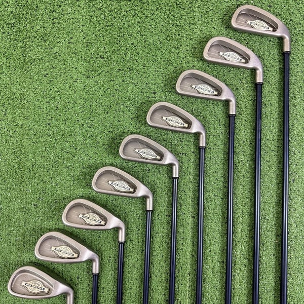 Callaway Big Bertha X-12 Iron Set 2-PW Firm Stiff Flex RCH 99 +1/2 Long