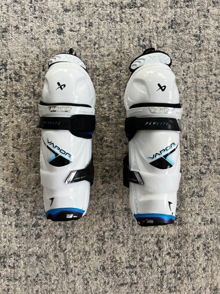 Junior Bauer Vapor Flylite 11" Shin Pads (New)