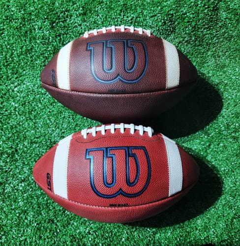 Fully Mudded & Prepped Leather Wilson GST Football