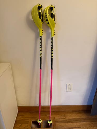 50in (125cm) Leki WORLDCUP SL TBS Racing Ski Poles (Used)