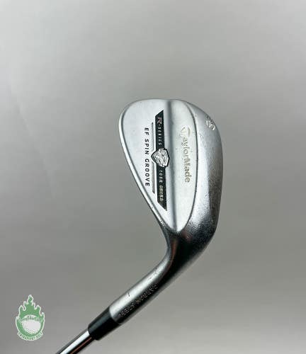 Used TaylorMade TP R Series EF Spin Groove Wedge 60*-07 Wedge Flex Steel Golf