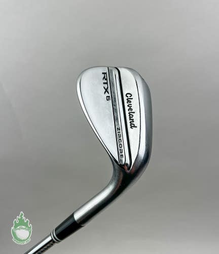 Right Handed Cleveland RTX-6 ZipCore Mid Wedge 50*-10 Wedge Flex Steel Golf