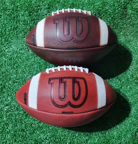 Fully Mudded & Prepped Leather Wilson GST Football