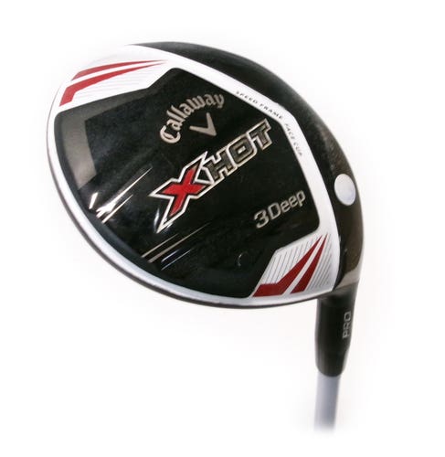 Callaway X Hot Pro 3 Deep 14.5* 3 Wood Graphite Project X PXV 5.5 Regular Flex