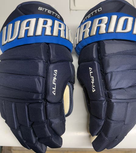 Warrior Alpha DX Pro Gloves 14" Pro Stock (Used)
