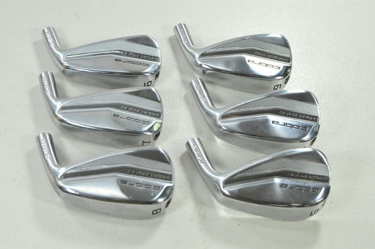 Cobra King Forged Tec 2022 6-PW,GW Iron Set HEADS ONLY  #187740