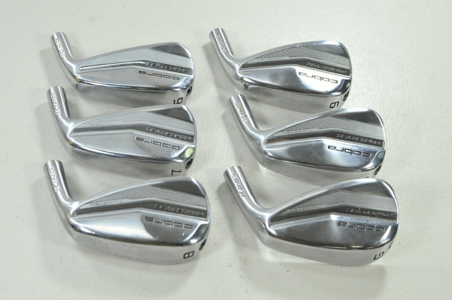 Cobra King Forged Tec 2022 6-PW,GW Iron Set HEADS ONLY  #187740