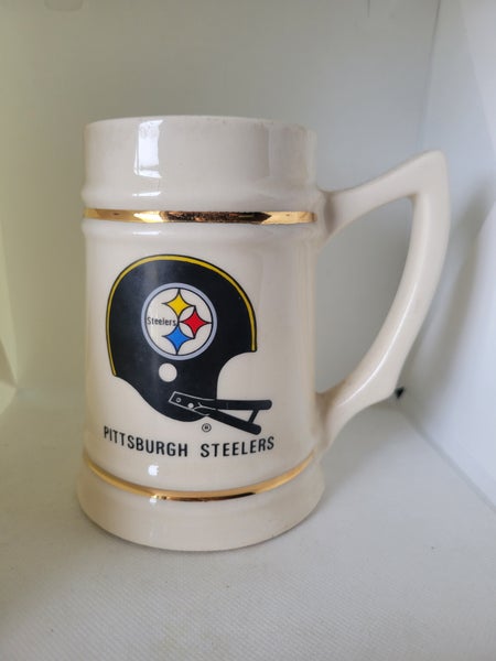 Vintage Pittsburgh Steelers Ceramic Stein