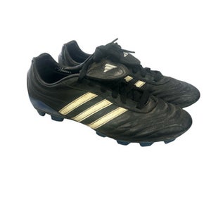Used Adidas ART NO. G00913 Soccer Cleats Black And Royal Blue Senior 9 11862-S000091414