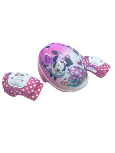 Used MINNI MOUSE Inline Protective Set Pink SM 11862-S000091431