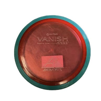 Used Axiom PROTON VANISH Disc Golf Driver Red 11730-S000067418