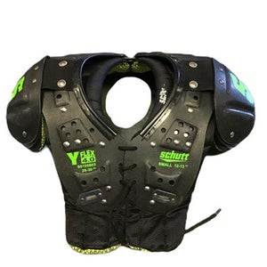 Used Schutt Youth FLEX 4.0 Football Shoulder Pads Black SM 11730-S000067992