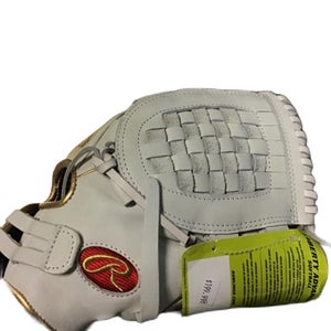 Used Rawlings RLA125KRG Baseball Glove Right Hand Throw White 12 1/2" 11730-S000067996