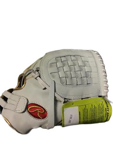 Used Rawlings RLA125KRG Baseball Glove Right Hand Throw White 12 1/2" 11730-S000067996