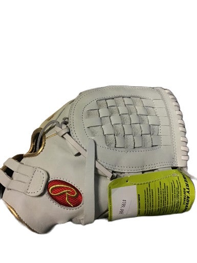 Used Rawlings RLA125KRG Baseball Glove Right Hand Throw White 12 1/2" 11730-S000067996