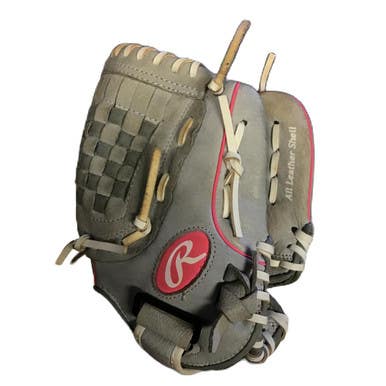 Used Rawlings SCSB105P Baseball/Softball Glove RH Throw Grey 10 1/2" 11730-S000068015