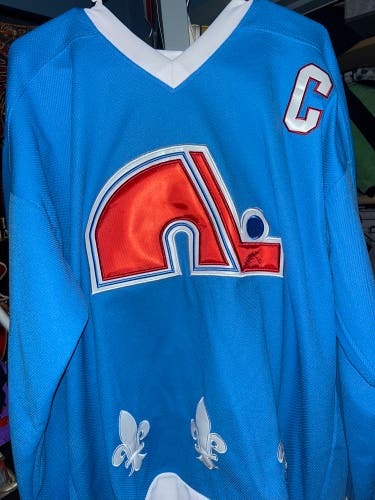 Joe Sakic Quebec Nordiques Jersey