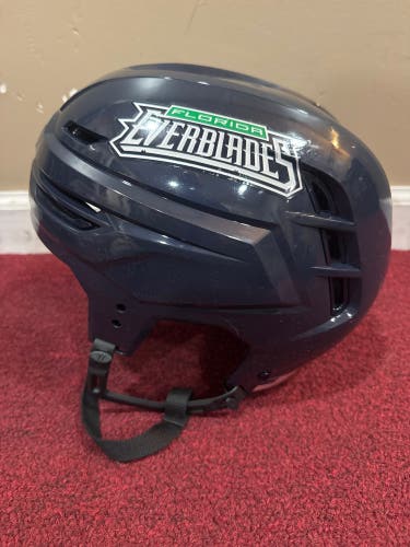 Florida Everblades Warrior Alpha One Pro Helmet Pro Stock (New) Item#PSFLBH