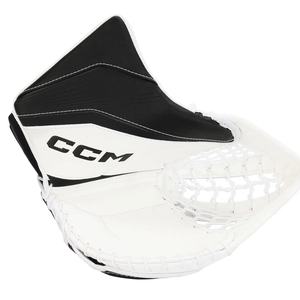 New CCM White/Black E Flex 6.9 Goalie Glove | Regular | Intermediate | #191520684365
